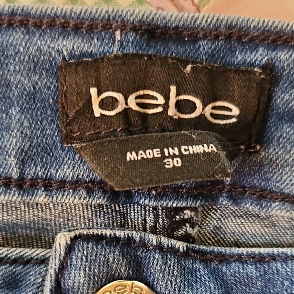BEBE Woman's Skinny Jeans - Picture 4 of 8